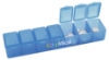 Garyline® 7-Day Pill Box - Translucent blue
